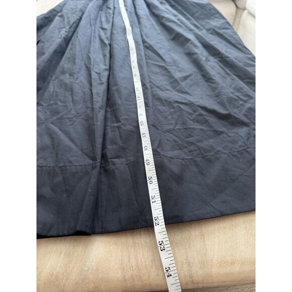 Bassike Thin Gathered Strap Maxi Dress Ribbed Drop Waist Black Size 1 or US 4 - Picture 8 of 10